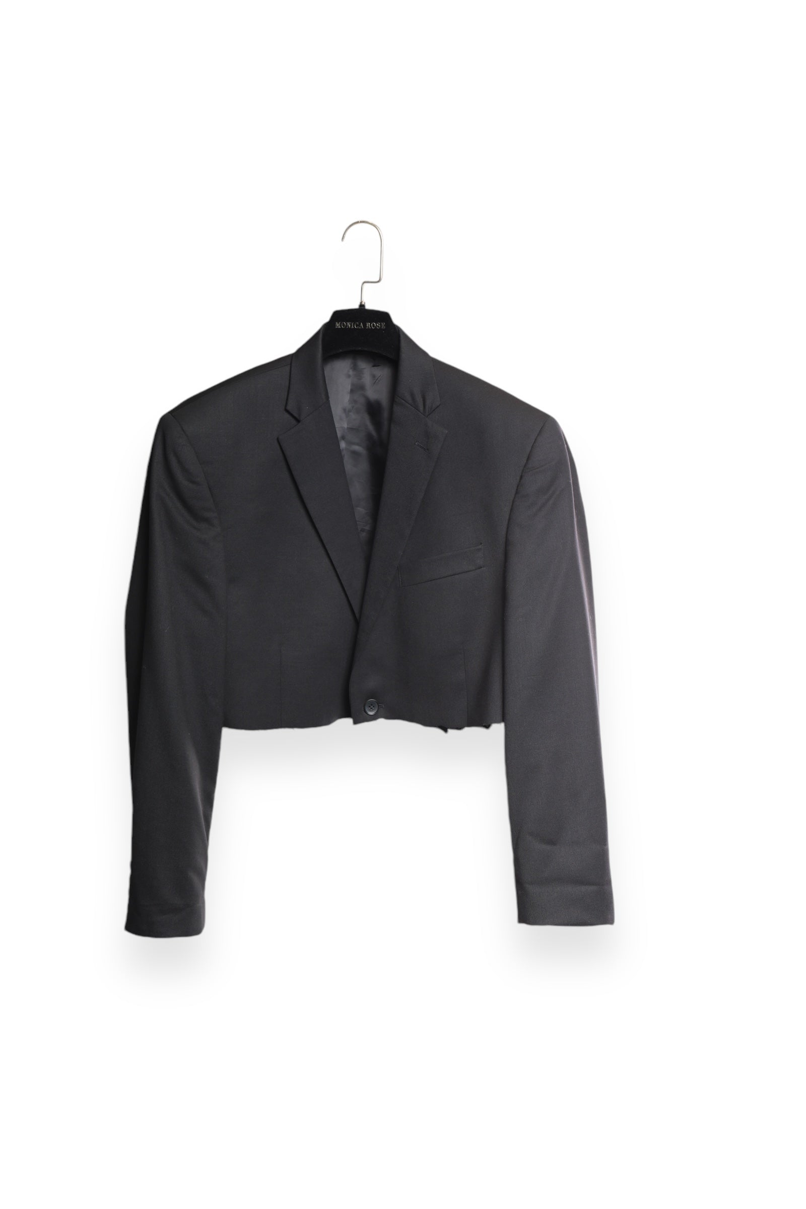 "ReWerk" By Monica Rose Cropped Blazer