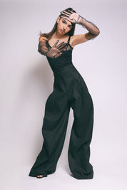 John Galliano Suspender Tank Top