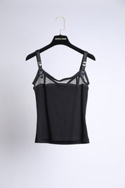 John Galliano Suspender Tank Top